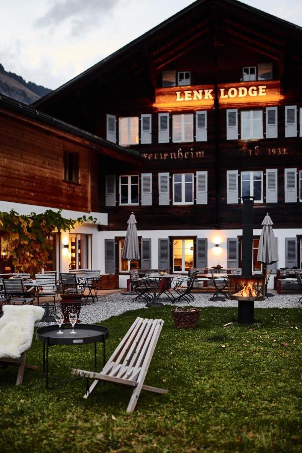 Lenk Lodge - Boutique & Design Hotel Und Apartements Exterior photo