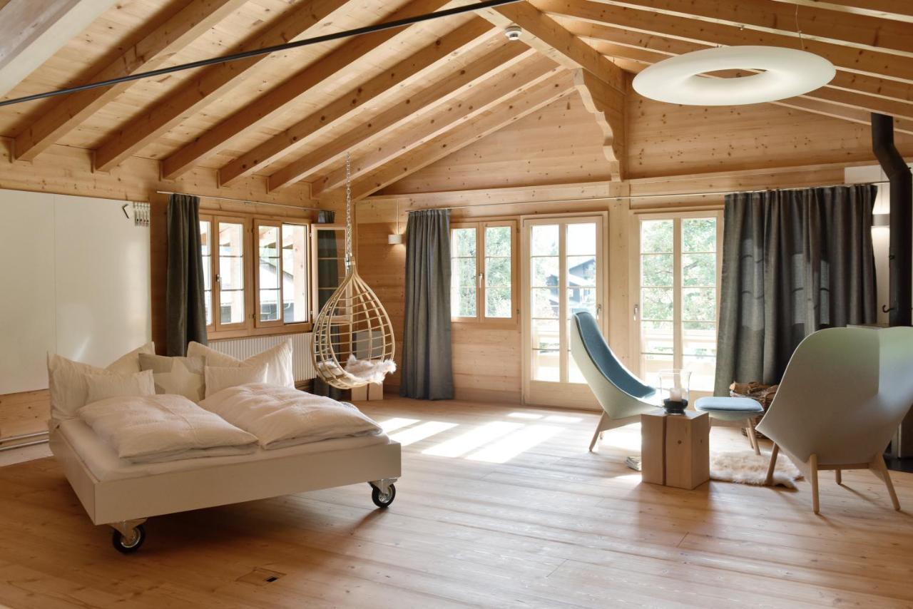 Lenk Lodge - Boutique & Design Hotel Und Apartements Exterior photo