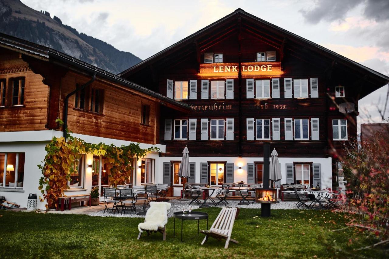 Lenk Lodge - Boutique & Design Hotel Und Apartements Exterior photo